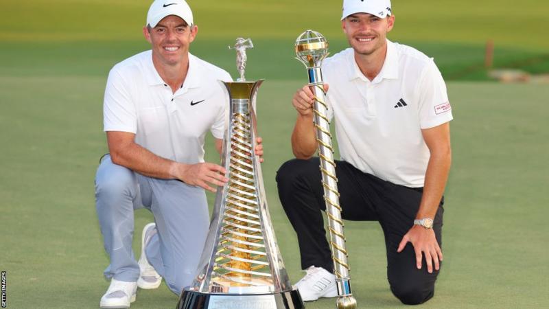 Rory McIlroy and Nicolai Højgaard both enjoyed victory in Dubai