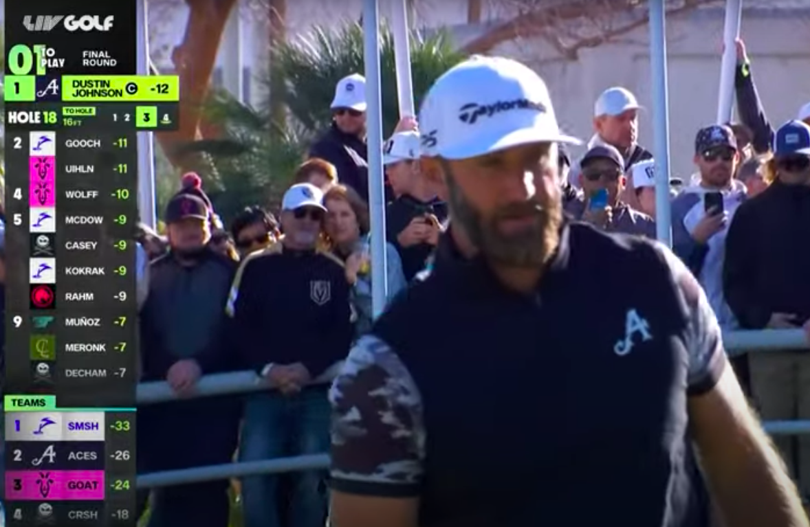 Dustin Johnson takes the win at LIV Las Vegas 2024